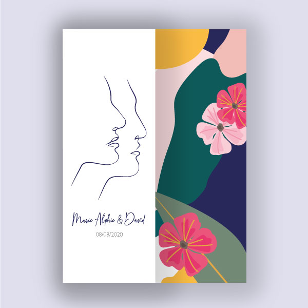 Faire-part de mariage