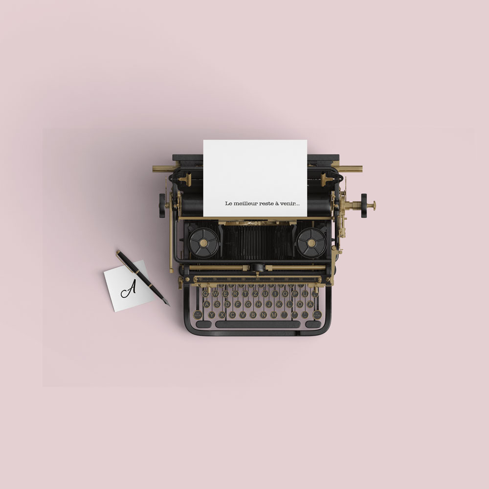 Machine à écrire, le meilleur reste à venir